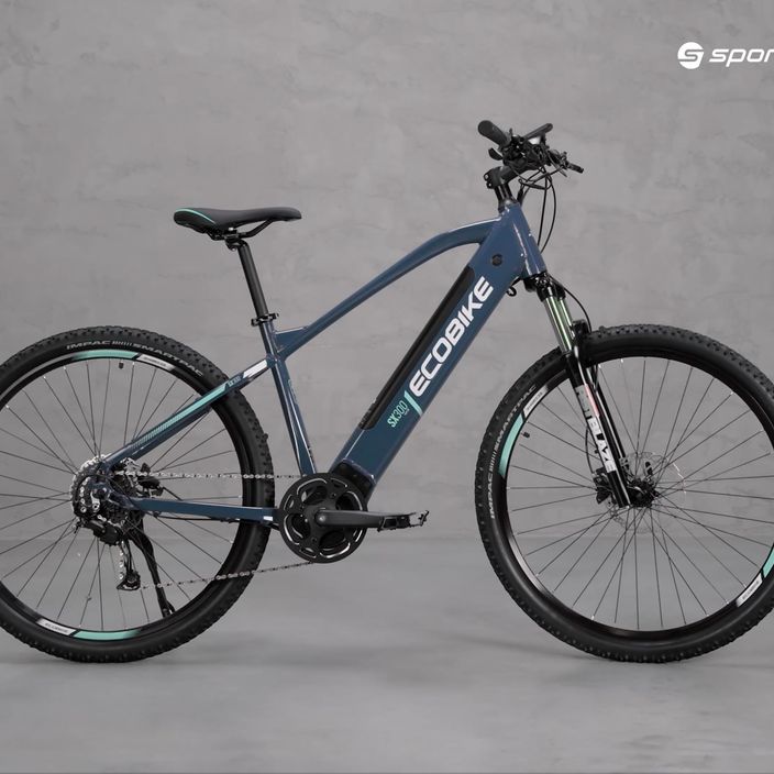 Ecobike SX300/X300 LG elektrický bicykel 14Ah modrý 1010405 23