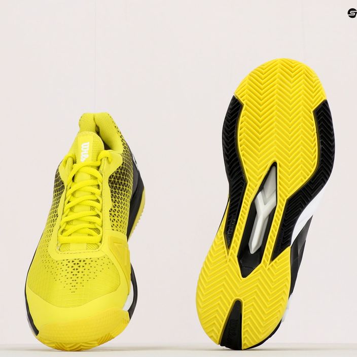 Wilson Rush Pro 4.0 Clay pánska tenisová obuv black and yellow WRS329450 9