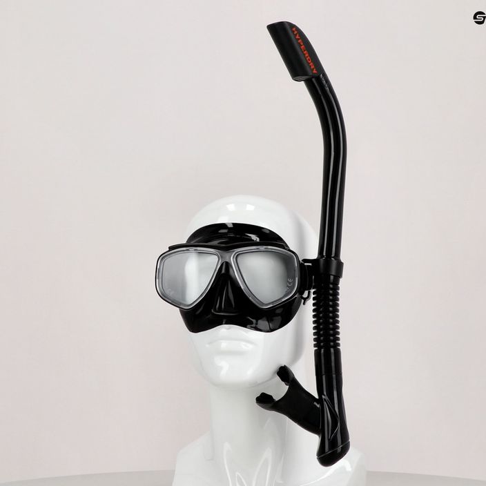 Potápačská súprava TUSA maska + šnorchel čierna UC-7519P 3