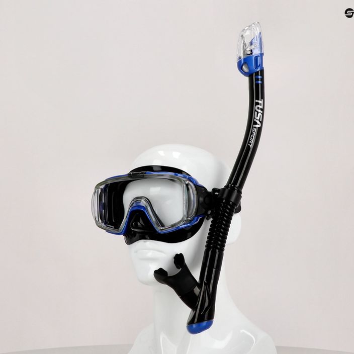 Potápačská súprava TUSA maska + šnorchel čierna UC-3125 3