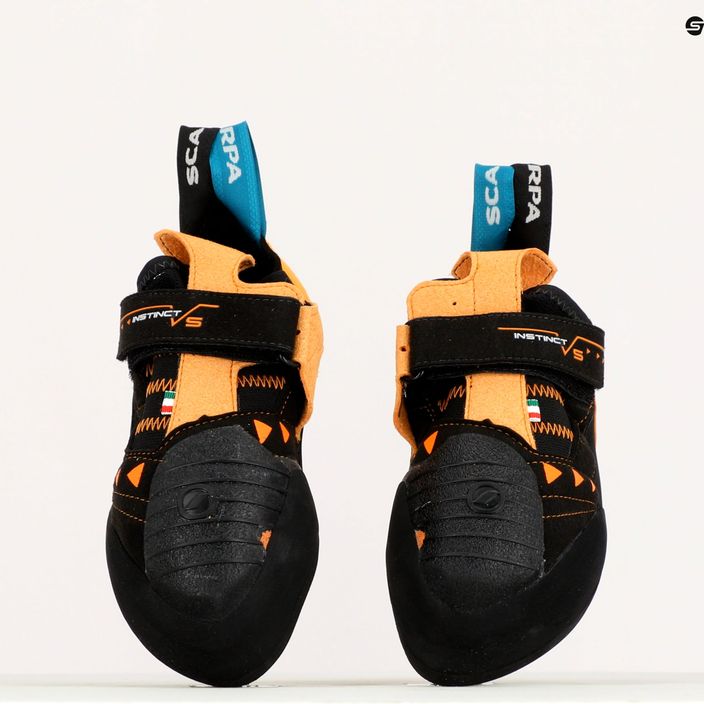 Lezecká obuv SCARPA Instinct VS black-orange 70013-000/1 10
