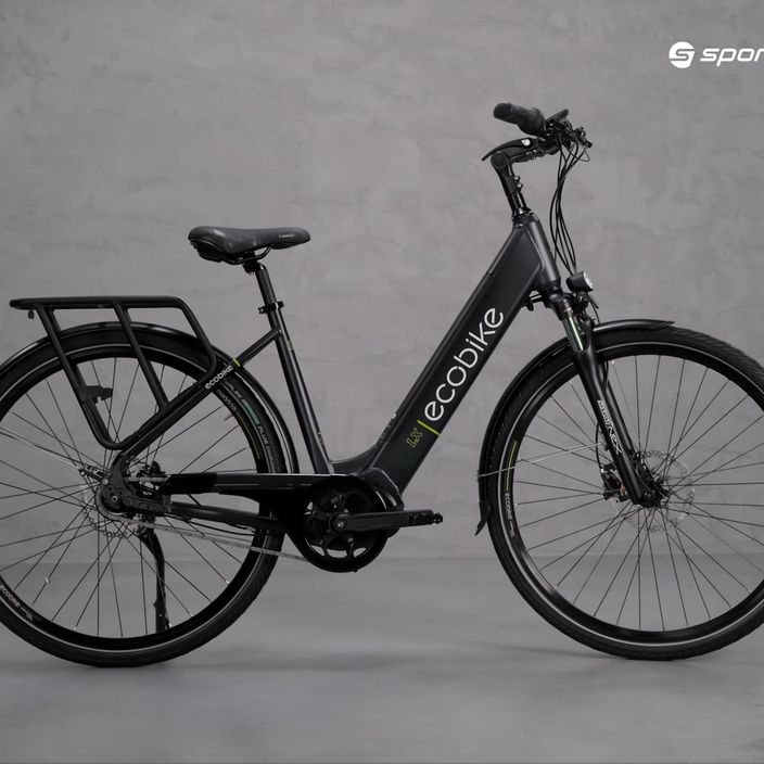 Ecobike LX 14Ah LG elektrický bicykel čierny 1010304 14