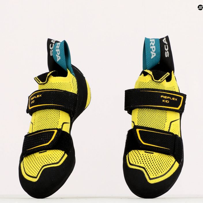 SCARPA Reflex Kid Vision detská lezecká obuv žlto-čierna 70072-003/1 9