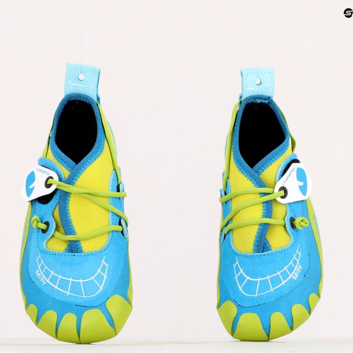 Detská lezecká obuv La Sportiva Gripit blue/yellow 15R600702 8