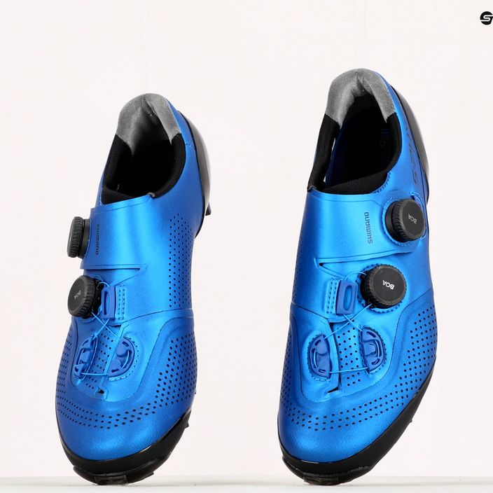 Pánska MTB cyklistická obuv Shimano SH-XC902 modrá ESHXC902MCB01S43000 11
