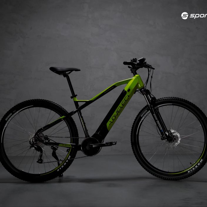 Lovelec Sargo 15Ah zelený/čierny elektrický bicykel B400292 17