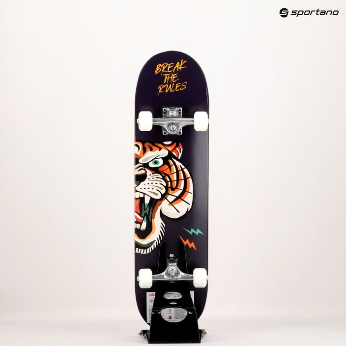 Playlife Tiger classic skateboard čierny 880311 9
