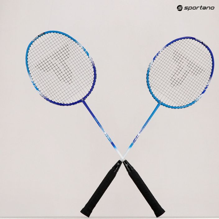 Badmintonový set Talbot-Torro 2 Fighter Pro modrý 449404 5