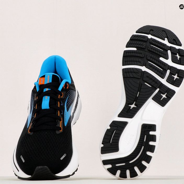 Pánska bežecká obuv Brooks Adrenaline GTS 22 čierno-modrá 113661D34 17