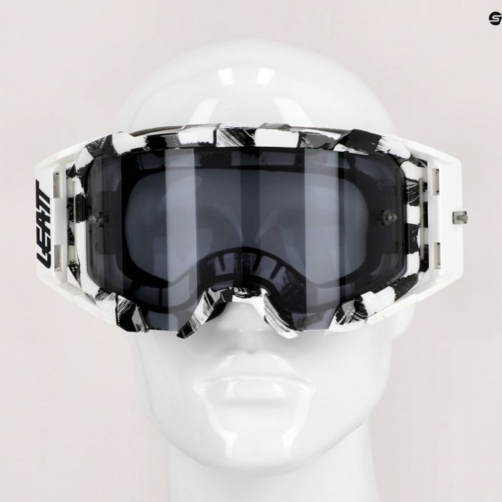 Cyklistické okuliare Leatt Velocity 5.5 white and black 8022010350 9