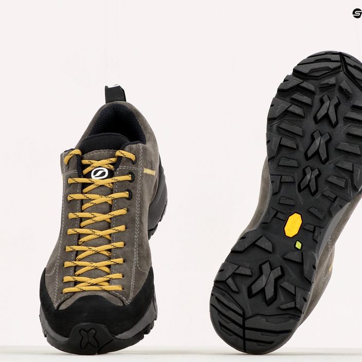 SCARPA pánske trekové topánky Mojito Trail Gtx titanium-mustard 63316-200 17