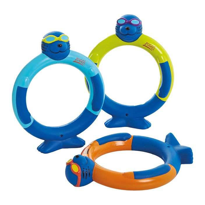 Zoggs Zoggy Dive Rings 3ks modré 465391 rybárske hračky 2