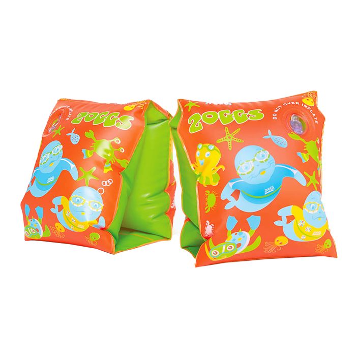Detské plavecké rukavice Zoggs Zoggy Armbands oranžová 465386 2
