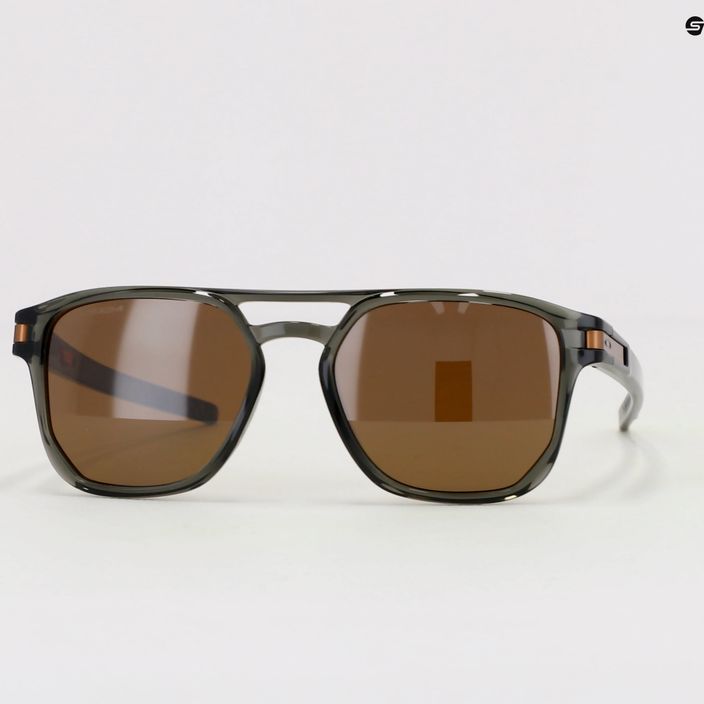 Slnečné okuliare Oakley Latch Beta brown/green 0OO9436 14