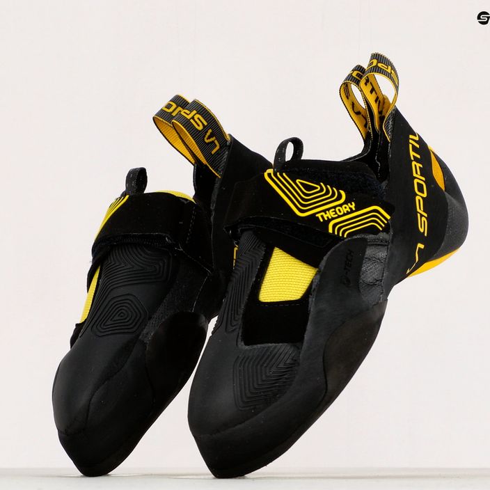 La Sportiva pánska lezecká obuv Theory black/yellow 20W999100 9