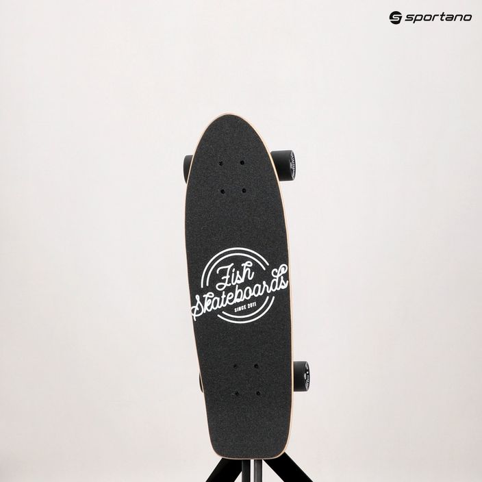 Fish Skateboards Alaia cruiser skateboard čierny CR-ALA-SIL-BLA 9