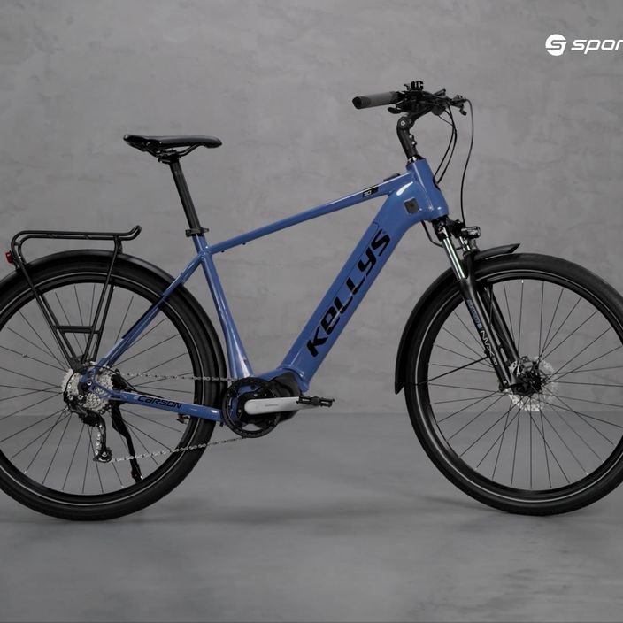 Kellys E-Carson 3 28" elektrický bicykel 725Wh modrý 69638 17