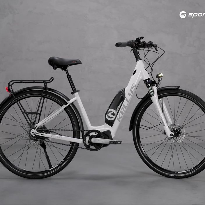 Kellys Estima 4 54Wh biely elektrický bicykel ESTIMA 4 18