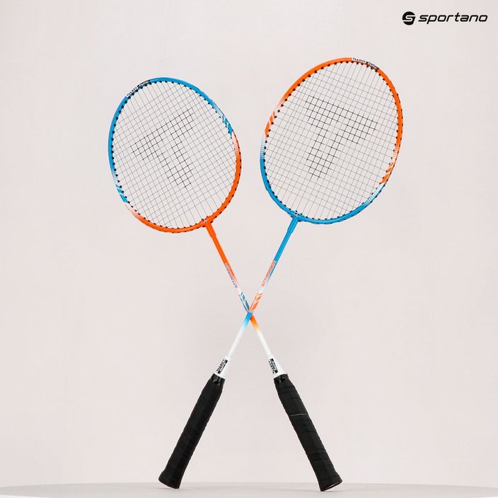 Badmintonový set Talbot-Torro 2 Attacker modro-oranžový 449411 10