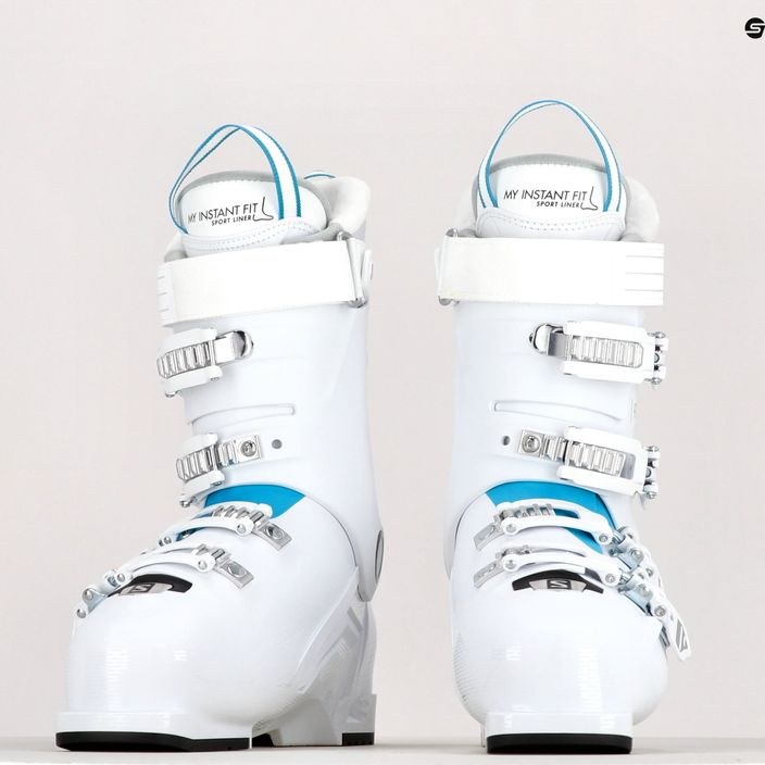 Dámske lyžiarske topánky Salomon S/Pro Hv 9 W IC biele L412459 9