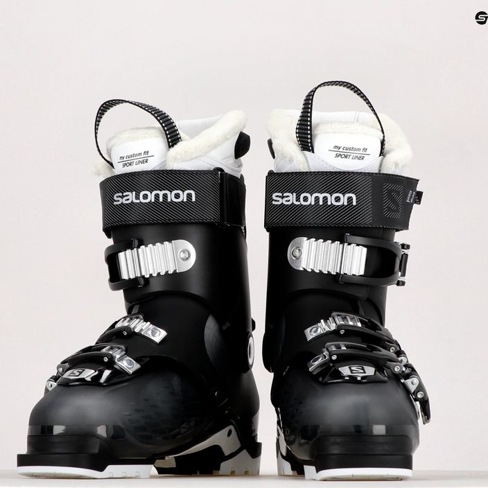 Dámske lyžiarske topánky Salomon Qst Access 8 Ch W čierne L414866 12