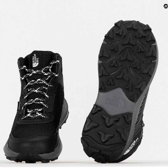Detské trekové topánky The North Face Fastpack Hiker Mid WP black NF0A7W5VKX71 12