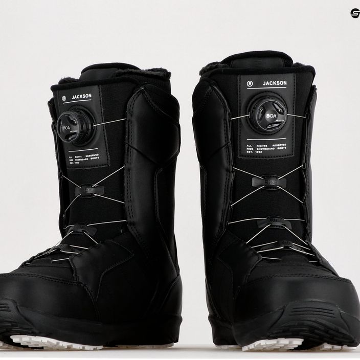 Pánske topánky na snowboard RIDE JACKSON black 12F2008.1.1 10