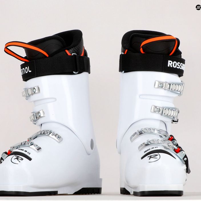 Detské lyžiarske topánky Rossignol Hero Jr 65 white 8
