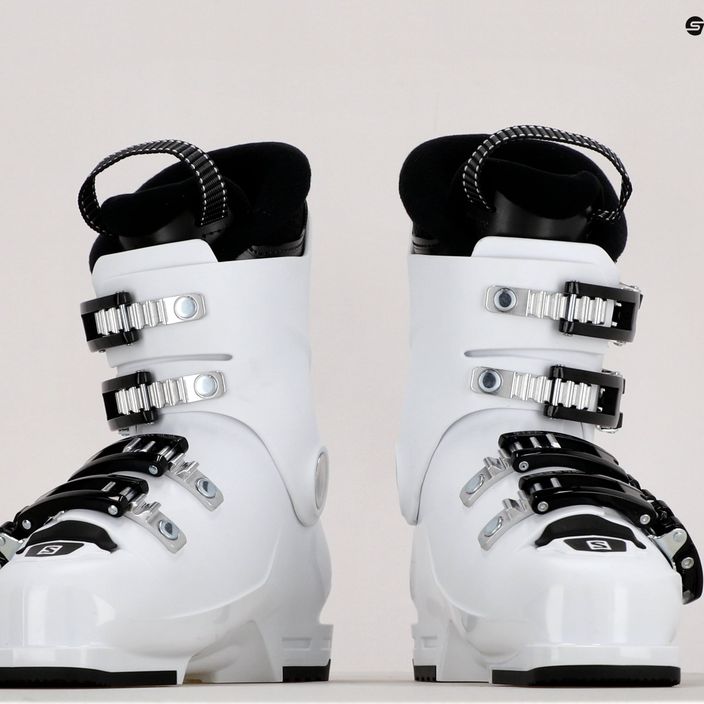 Detské lyžiarske topánky Salomon S/MAX 6T M biele L49524 10