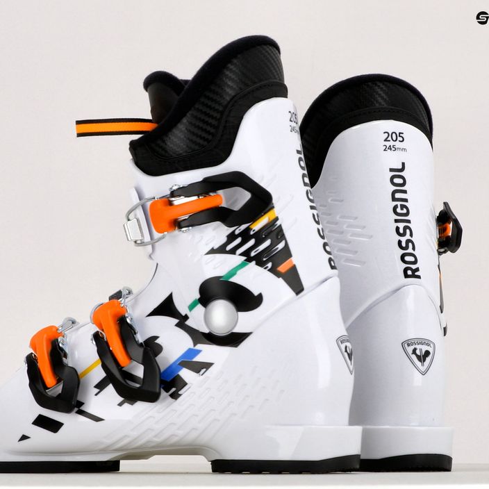 Detské lyžiarske topánky Rossignol Hero J3 white 9