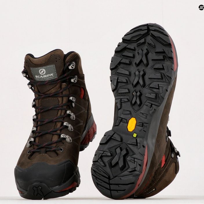 Dámske trekové topánky SCARPA ZG Pro GTX brown 67070-202/2 11