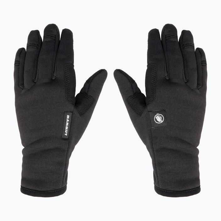 Trekingové rukavice Mammut Fleece Pro čierne 3