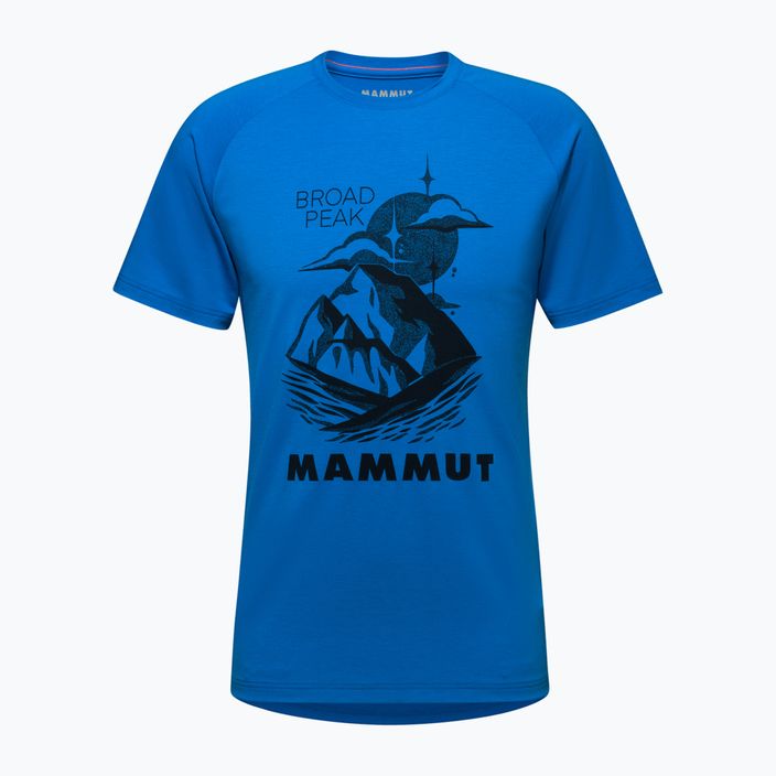 MAMMUT Mountain pánske trekingové tričko modré 4