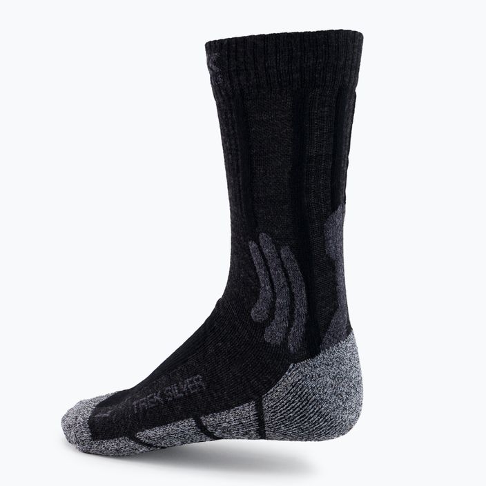 Pánske trekingové ponožky X-Socks Trek Silver black/grey TS07S19U-B010 3