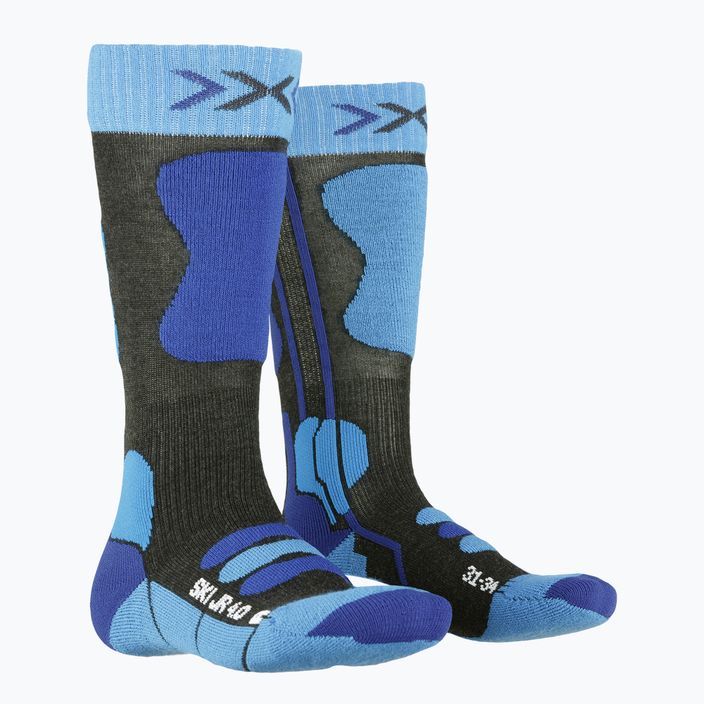 Detské lyžiarske ponožky X-Socks Ski 4.0 blue XSSS00W19J 4