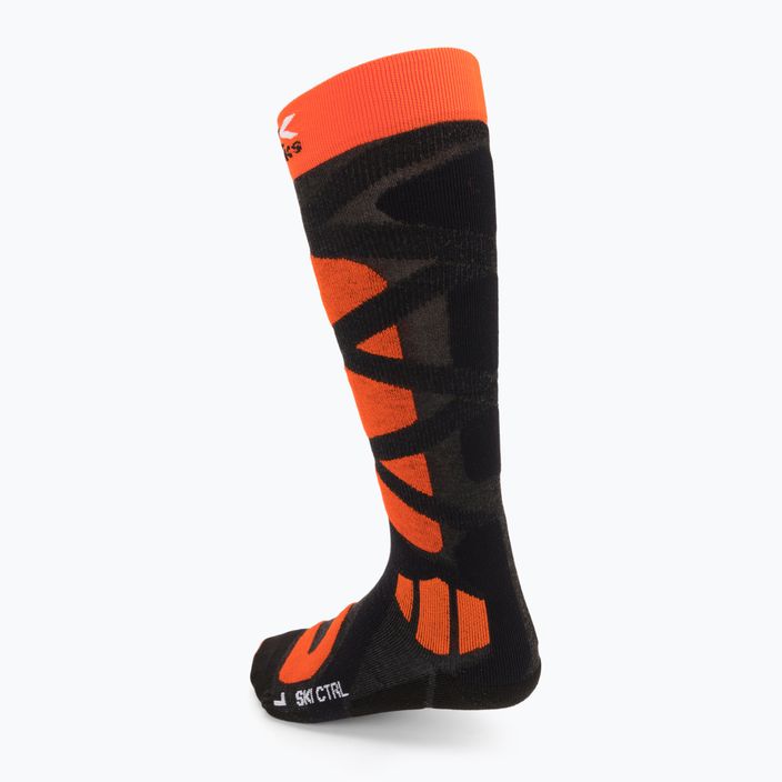 Lyžiarske ponožky X-Socks Ski Control 4.0 black/orange XSSSKCW19U 2