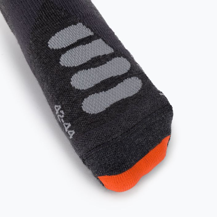 Ponožky X-Socks Ski Silk Merino 4.0 sivé XSSSKMW19U 3