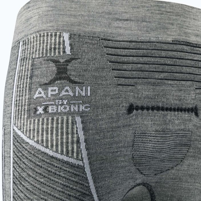 Pánske termo nohavice X-Bionic Apani 4.0 Merino sivé APWP05W19M 3