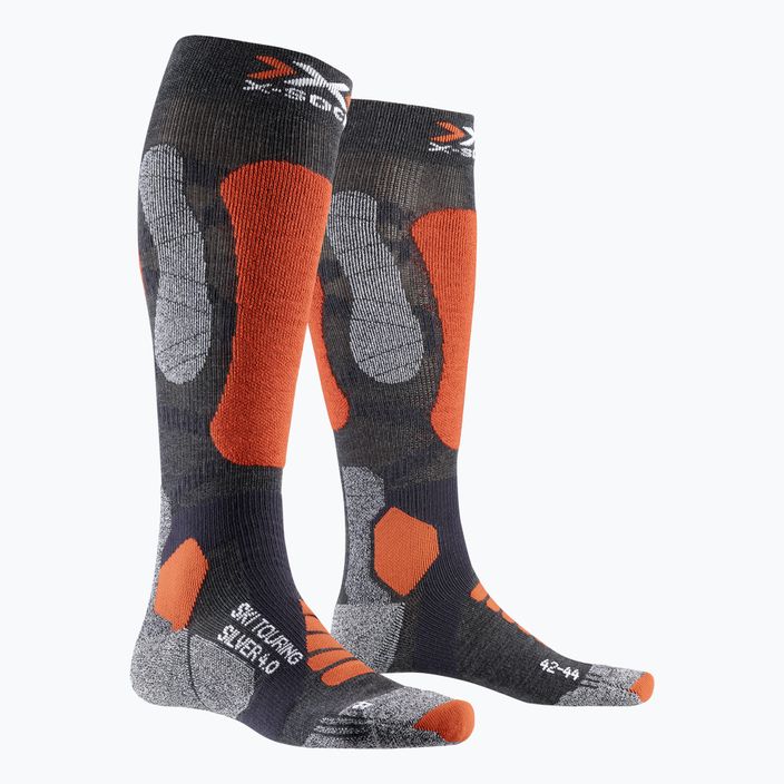 Lyžiarske ponožky X-Socks Ski Touring Silver 4.0 grey XSWS47W19U 4