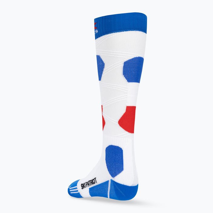 X-Socks Ski Patriot 4.0 Francúzsko lyžiarske ponožky 2
