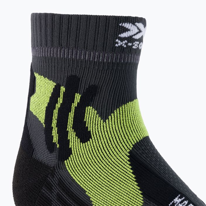 Pánske bežecké ponožky X-Socks Marathon green-grey RS11S19U-G146 3