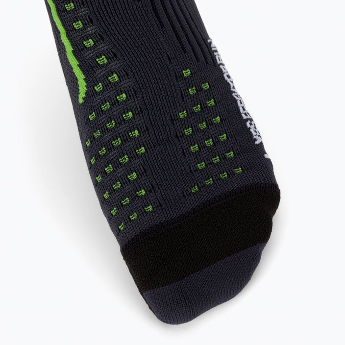 Bežecké ponožky X-Socks Xbs. Effektor Bežiaci šedo-zelený EF-RS01S21U-G086 4