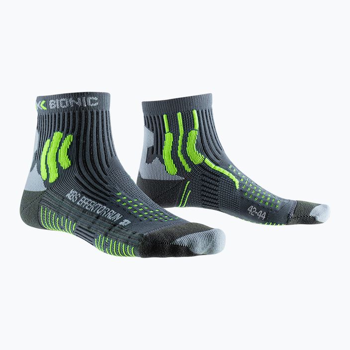 Bežecké ponožky X-Socks Xbs. Effektor Bežiaci šedo-zelený EF-RS01S21U-G086 6