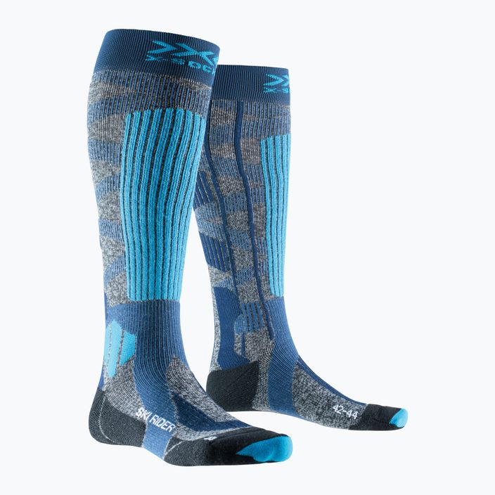 Lyžiarske ponožky X-Socks Ski Rider 4.0 navy/blue 5