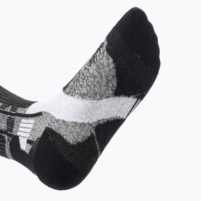 Dámske lyžiarske ponožky X-Socks Ski Rider 4.0 grey melange/opal black 3