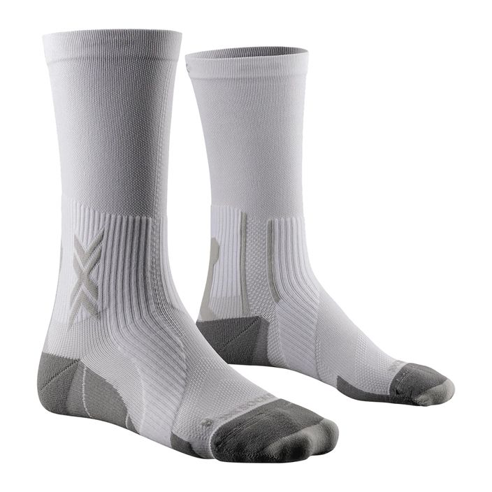 Pánske bežecké ponožky X-Socks Run Perform Crew arctic white/pearl grey 2