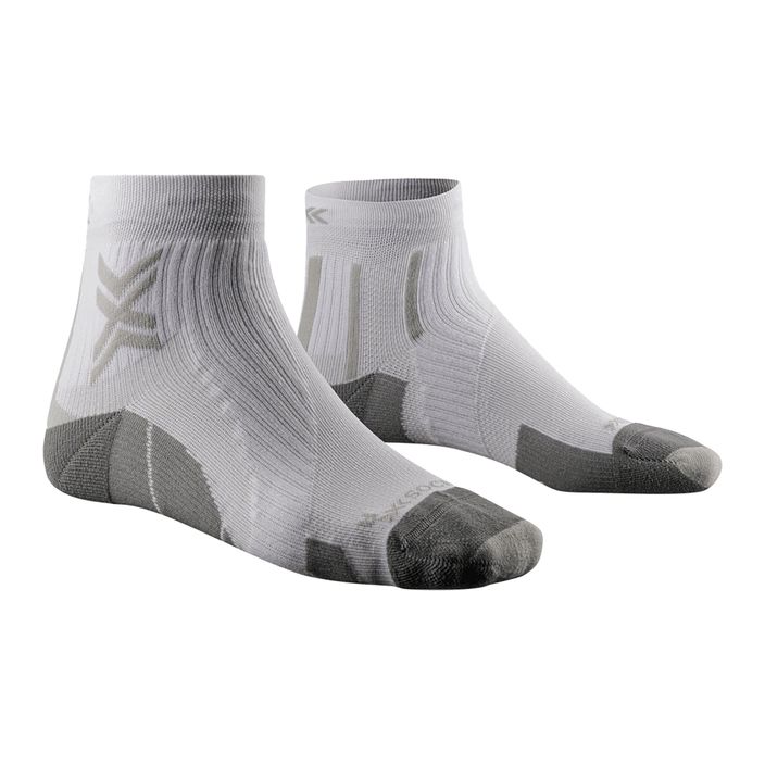 Pánske bežecké ponožky X-Socks Run Perform Ankle arctic white/pearl grey 2