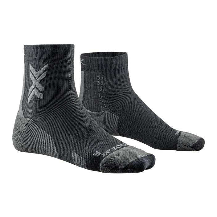 Pánske bežecké ponožky X-Socks Run Discover Ankle black/charcoal 2
