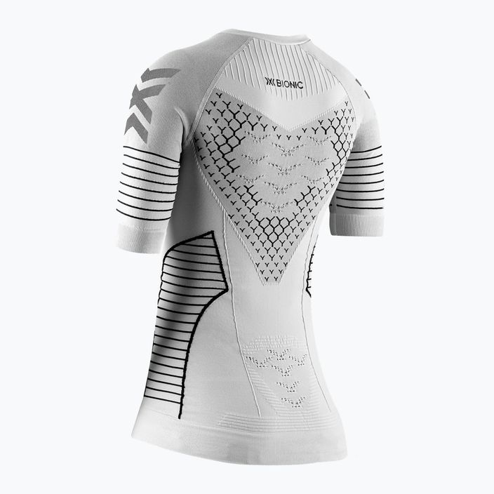 Dámske bežecké tričko X-Bionic Twyce Race SS arctic white/pearl grey 2