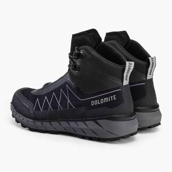 Dámske trekové topánky Dolomite Croda Nera Hi GTX black 3
